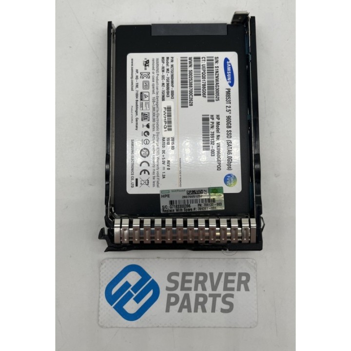 HP 960GB SSD SATA 6G 2.5" 789361-001
