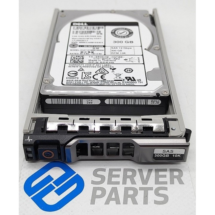 Dell 300GB 10K SAS 12G SFF RDKH0