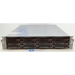 Supermicro SC826 2U E5-2609 V2 8x4TB 64GB LSI 92308 TrueNAS Rails