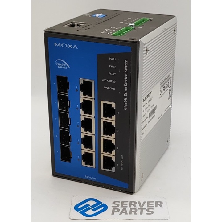 Moxa Passive Industrial GbE 9-port SFP Switch Rev. 1.4 EDS-G509
