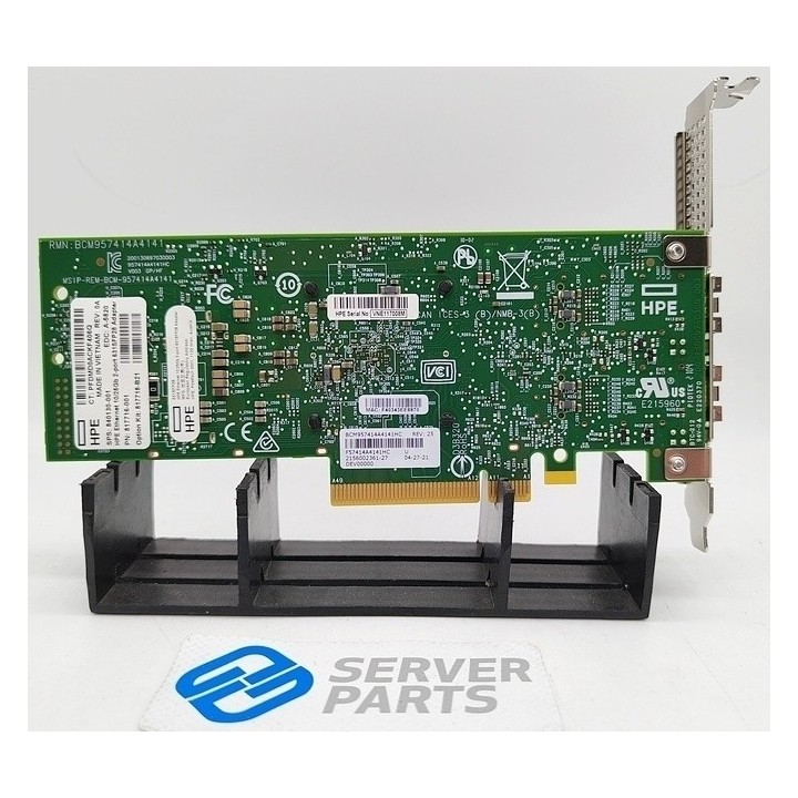 HPE 631SFP28 10/25GB 2Ports SFP+ PCIe 840130-001 utan SFPer