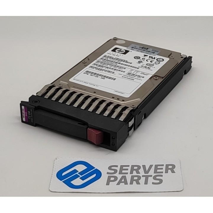 HP 72GB 15K SAS 6G SFF DP 512743-001