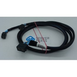 IBM 835-770mm Intern SAS Kabel MiniSAS HD dubbel till 2x SFF-8643 00FK841