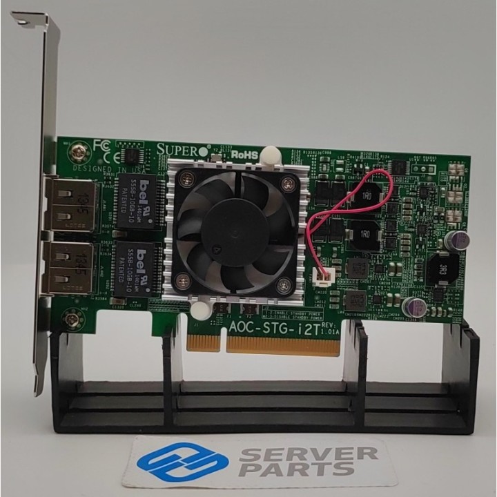 Supermicro X540-T2 10GbE NIC Dualport PCIe Rev 1.01 AOC-STG-i2T