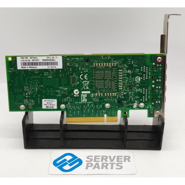 Lenovo Intel X540-T2 10GbE NIC Dualport PCIe 49Y7972