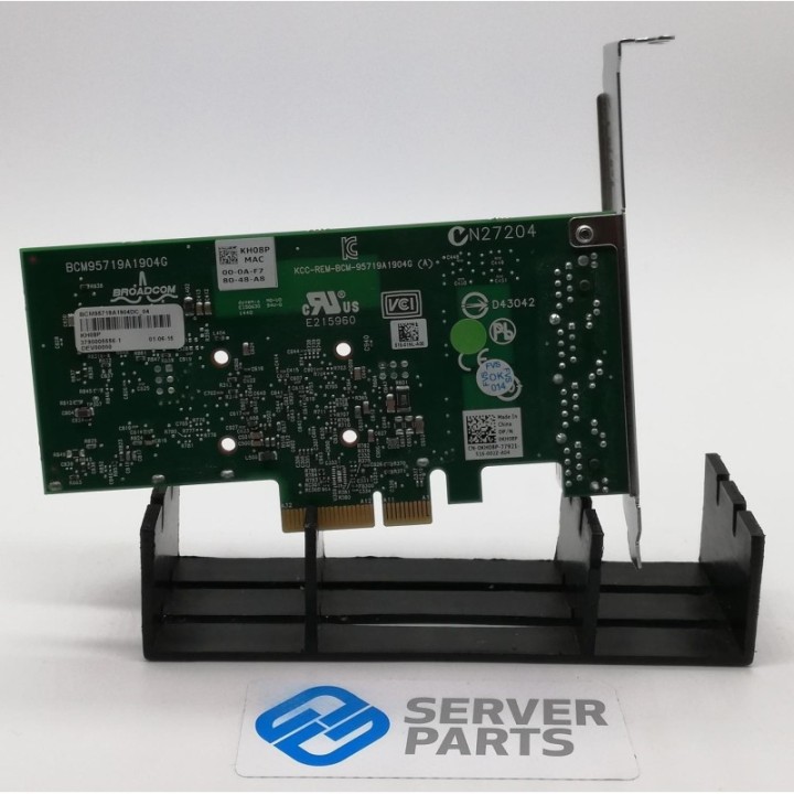 Dell Broadcom 5719 Quadport 1GbE NIC PCI-e TMGR6