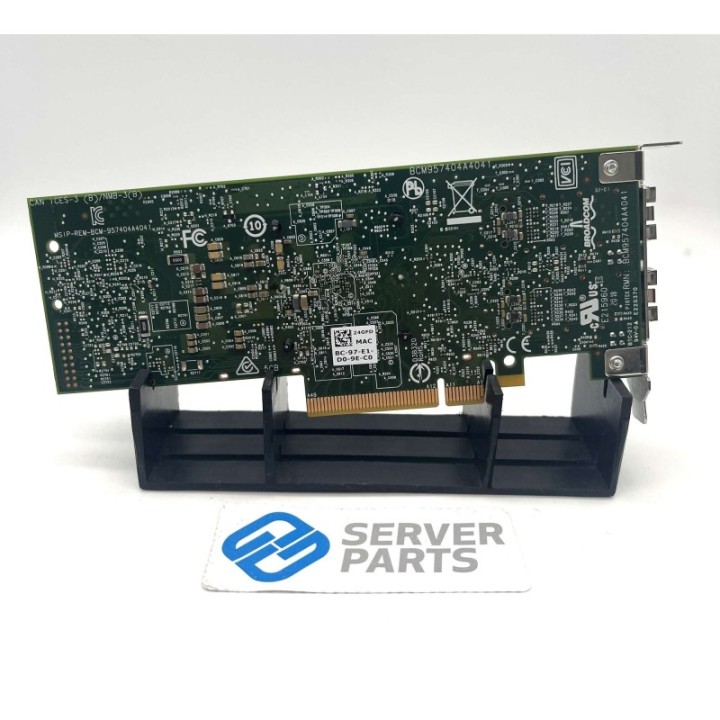 Dell Broadcom 57414 DP SFP28 Network Card 24GFD