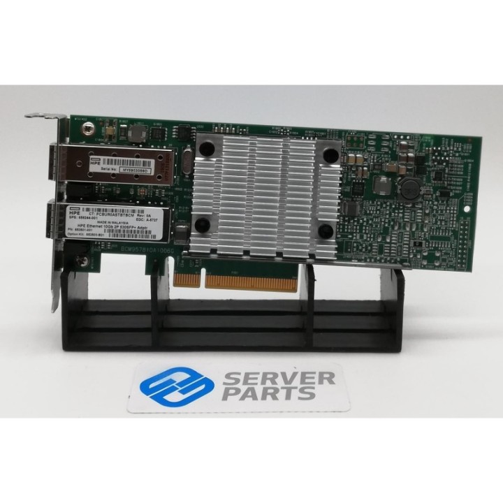 HP 530SFP+ 10GbE Dualport PCIe LP 656244-001
