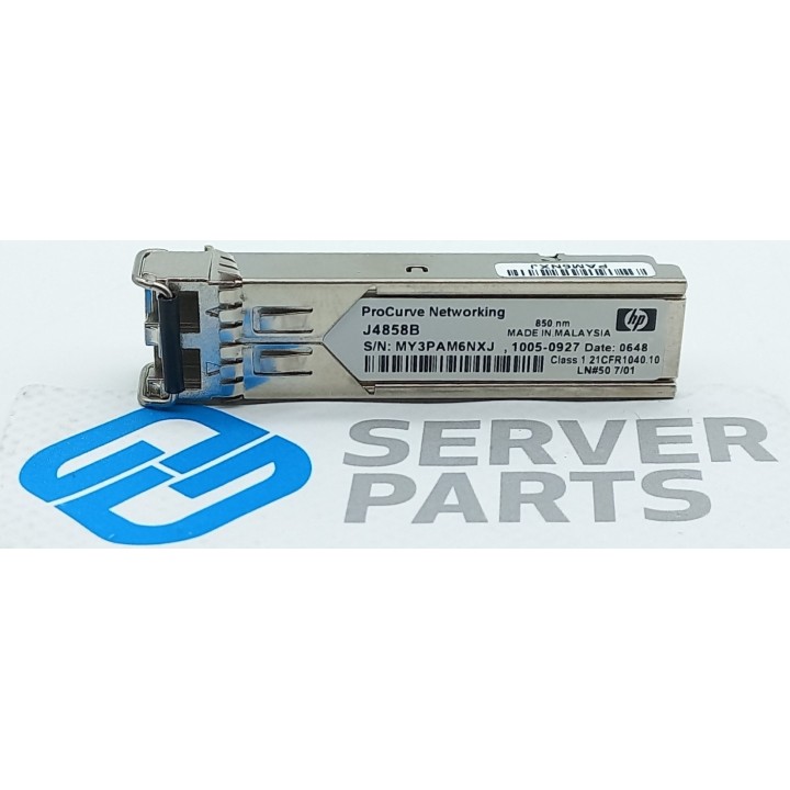 HP 1st 1Gbps SFP modul 550m 850nm J4858B
