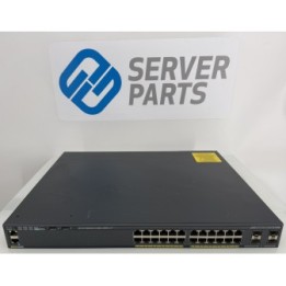 Cisco Catalyst 24-portar GbE PoE+ Switch WS-C2960X-24PS-L