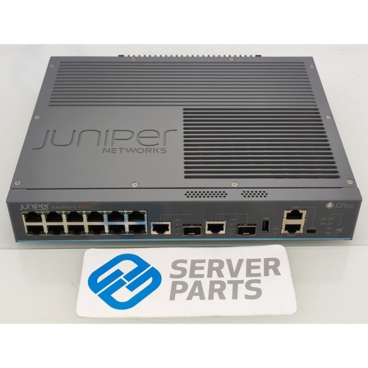 Juniper Networks 12-port GbE PoE+ Switch EX2200-C-12P-2G