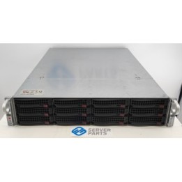 Supermicro SC826 2U X10SRH-CLN4F E5-2620v4 32GB 2x120GB 12x3.5" Rails