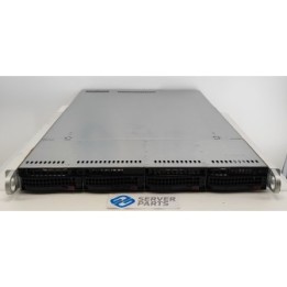 Supermicro SC819U X11DPU 2x Gold 5217 128GB 4x3.5" 10GbE 2x750W Rails