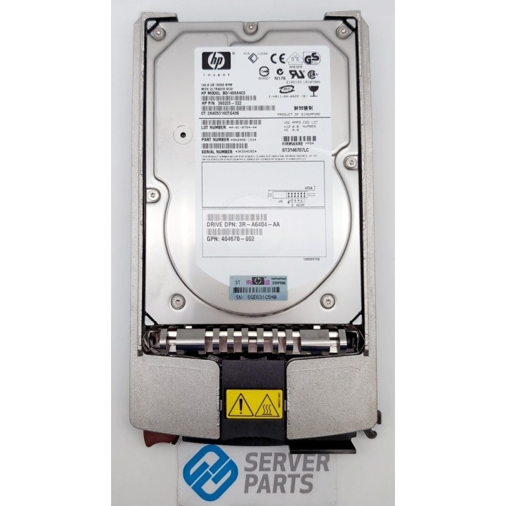 HP 146.8GB 10K Ultra 320 SCSI 404708-001
