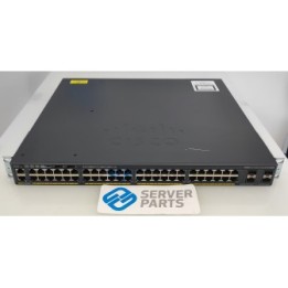 Cisco 48-port GbE PoE+ Switch WS-C2960XR-48LPS-I 2xPWR-C2-640WAC C2960X-STACK