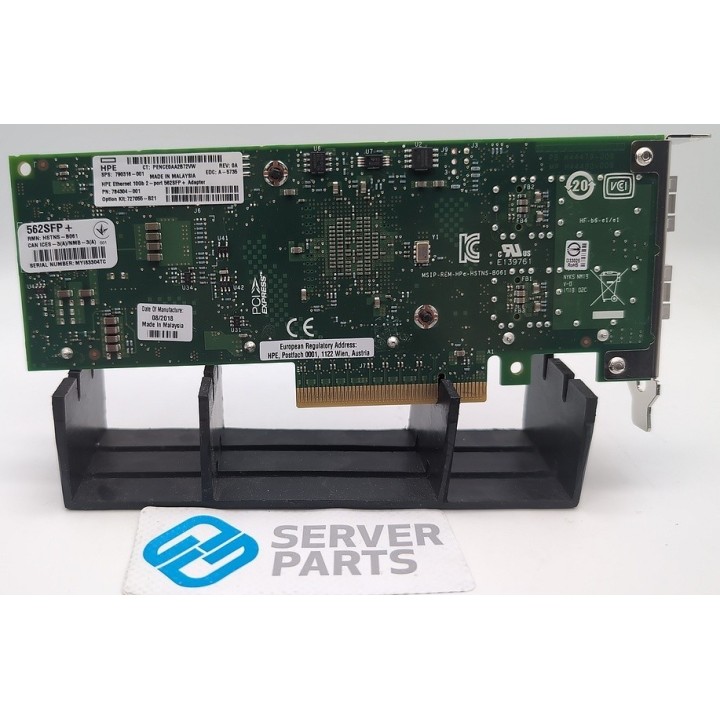 HP 562SFP+ 10GbE Dualport SFP+ LP PCIe 790316-001