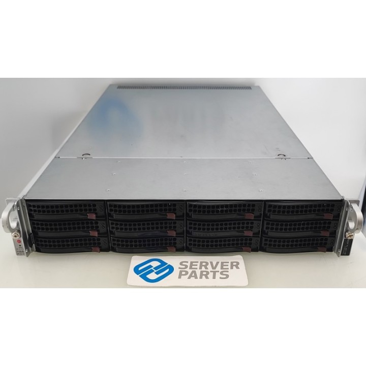 Supermicro 2U SC829U 2xE5-2690v3 32GB 8x6TB 6x10GbE 2x1000W Rails TrueNAS