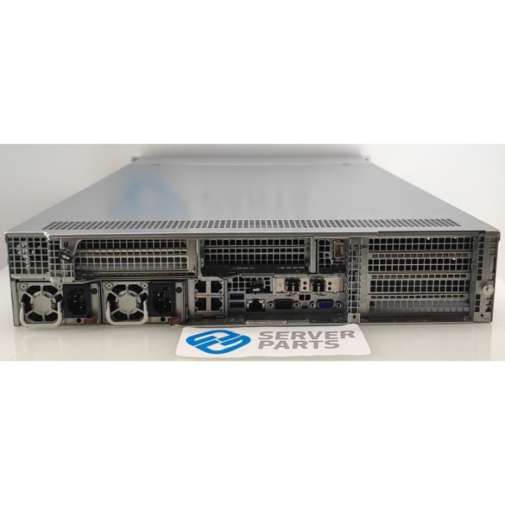 Supermicro 2U SC829U 2xE5-2690v3 32GB 8x6TB 6x10GbE 2x1000W Rails TrueNAS