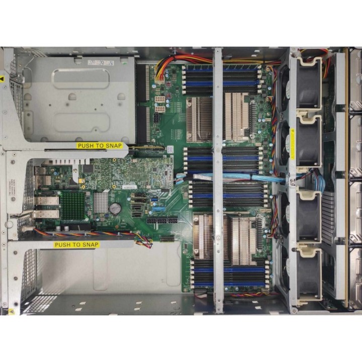 Supermicro 2U SC829U 2xE5-2690v3 32GB 8x6TB 6x10GbE 2x1000W Rails TrueNAS