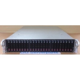 Supermicro 2U CSE-216 E5-2683 V4 64GB SAS3108 24x2.5" 2xU.2 10/25GbE 2xPSU Rails