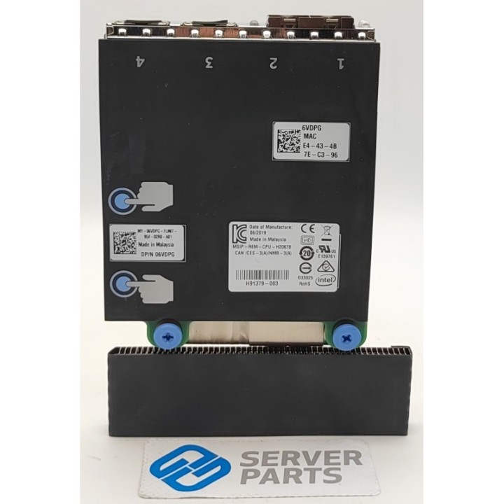 Dell Intel X710/I350 Quadport rNDC 2xGbE 2x10GbE SFP+ 6VDPG