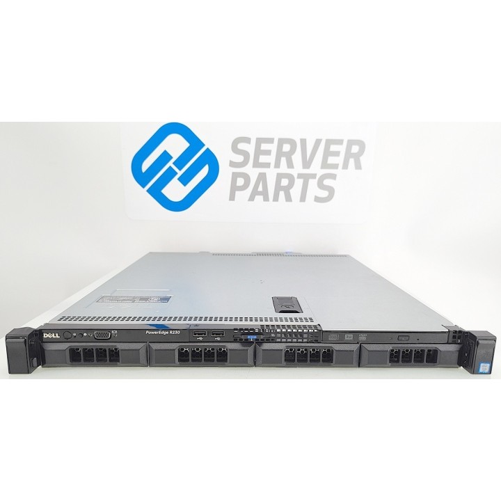 Dell PowerEdge R230 1xXeon E3-1270 v6 32GB 4x3.5" H330 250W Rails