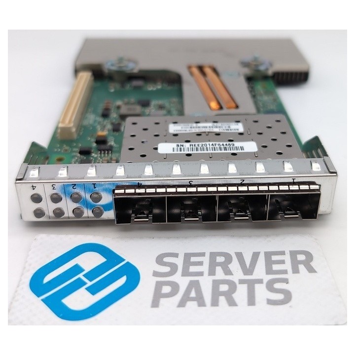Dell QLogic QL41164 Quadport Daughter Card 4x10GbE SFP+ XVVY1