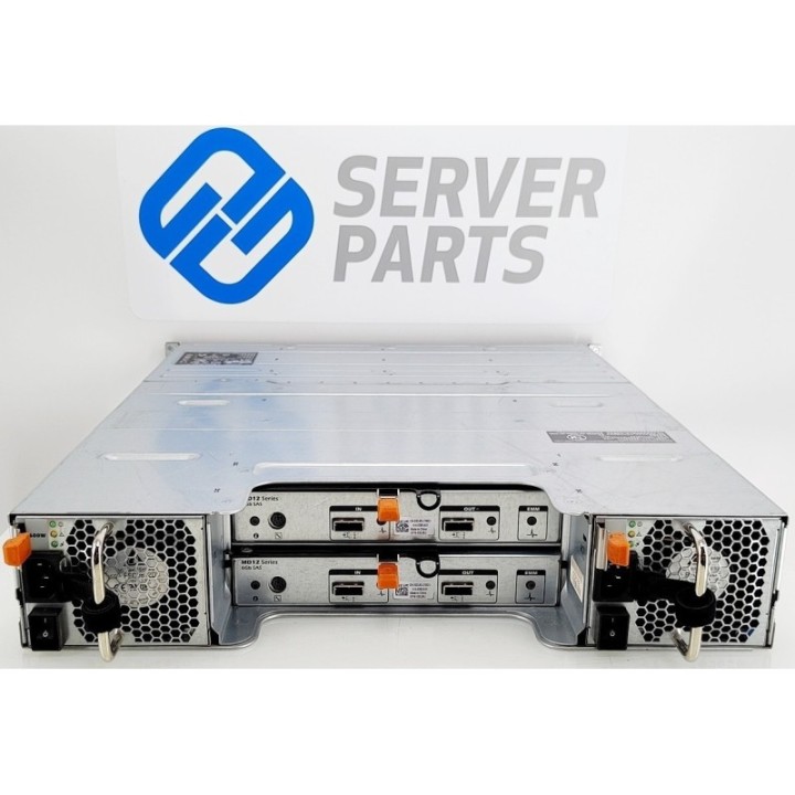 Dell PowerVault MD1200 12x3.5" SAS/SATA DAS 2xController 2xPSU