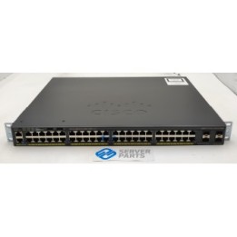 Cisco Catalyst 48-portar GbE PoE+ Switch WS-C2960X-48LPS-L
