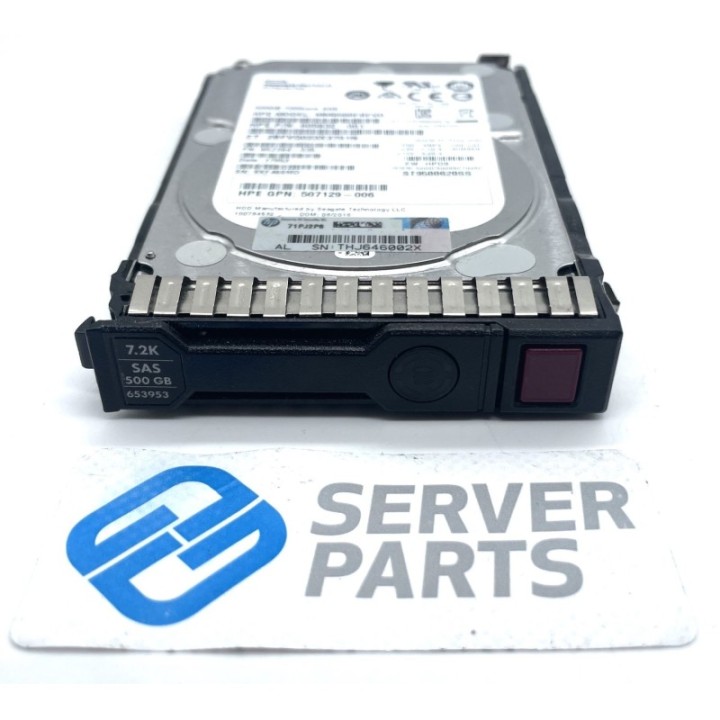 HP 500GB 7.2K SAS SFF Gen8 653953-001