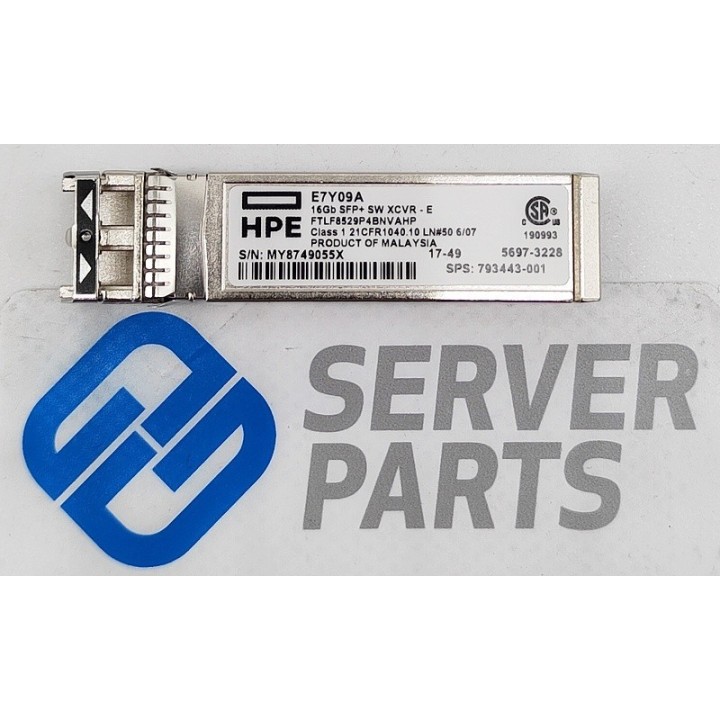 HP 16Gb SFP+ Short Wave XCVR E7Y09A 793443-001