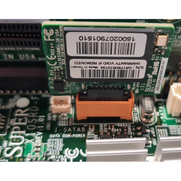 Supermicro 64GB SSD DOM SATA 6G SSD-DM064-SMCMVN1 med strömkabel