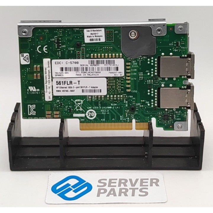 HP 561FLR-T NIC 10GbE Dualport 701525-001