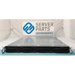 Supermicro SC815 1U 1x Xeon E3-1230 v6 16GB 1x120GB 4x3.5" 9341-4i 2xPSU rails