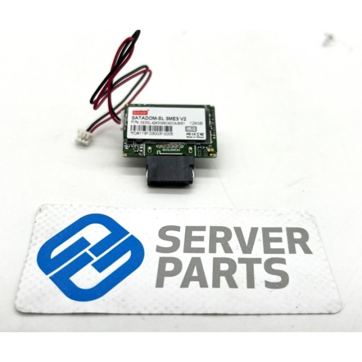 innodisk 128GB SSD SATADOM-SL 3ME3 V2 med strömkabel